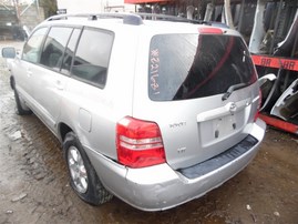 2002 Toyota Highlander Silver 3.0L AT 2WD #Z21681